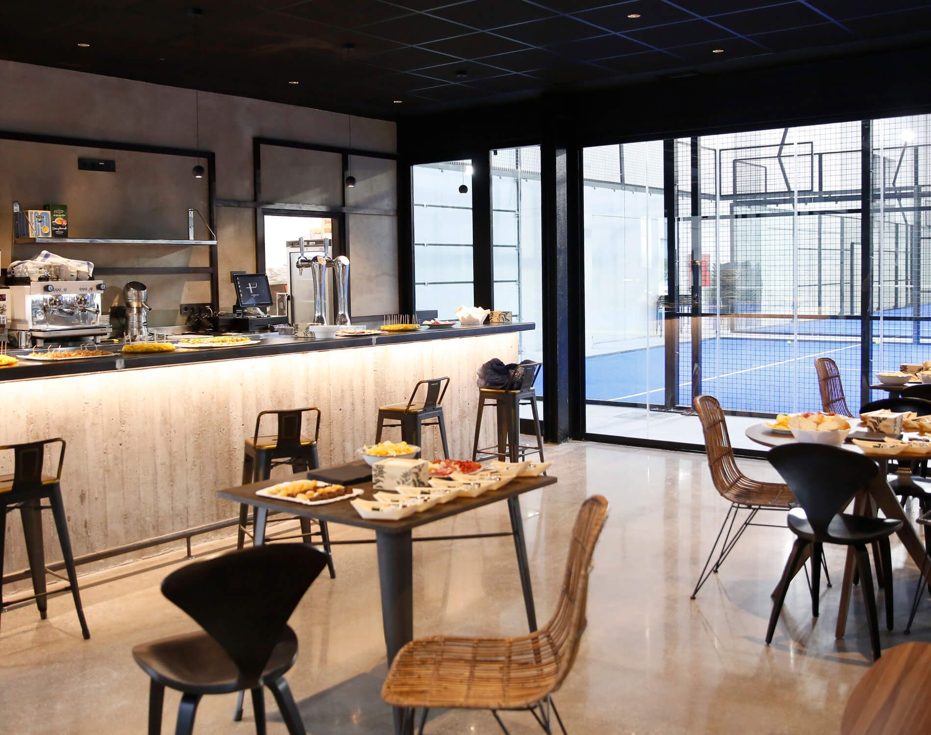 Bar y cafetería Padelko