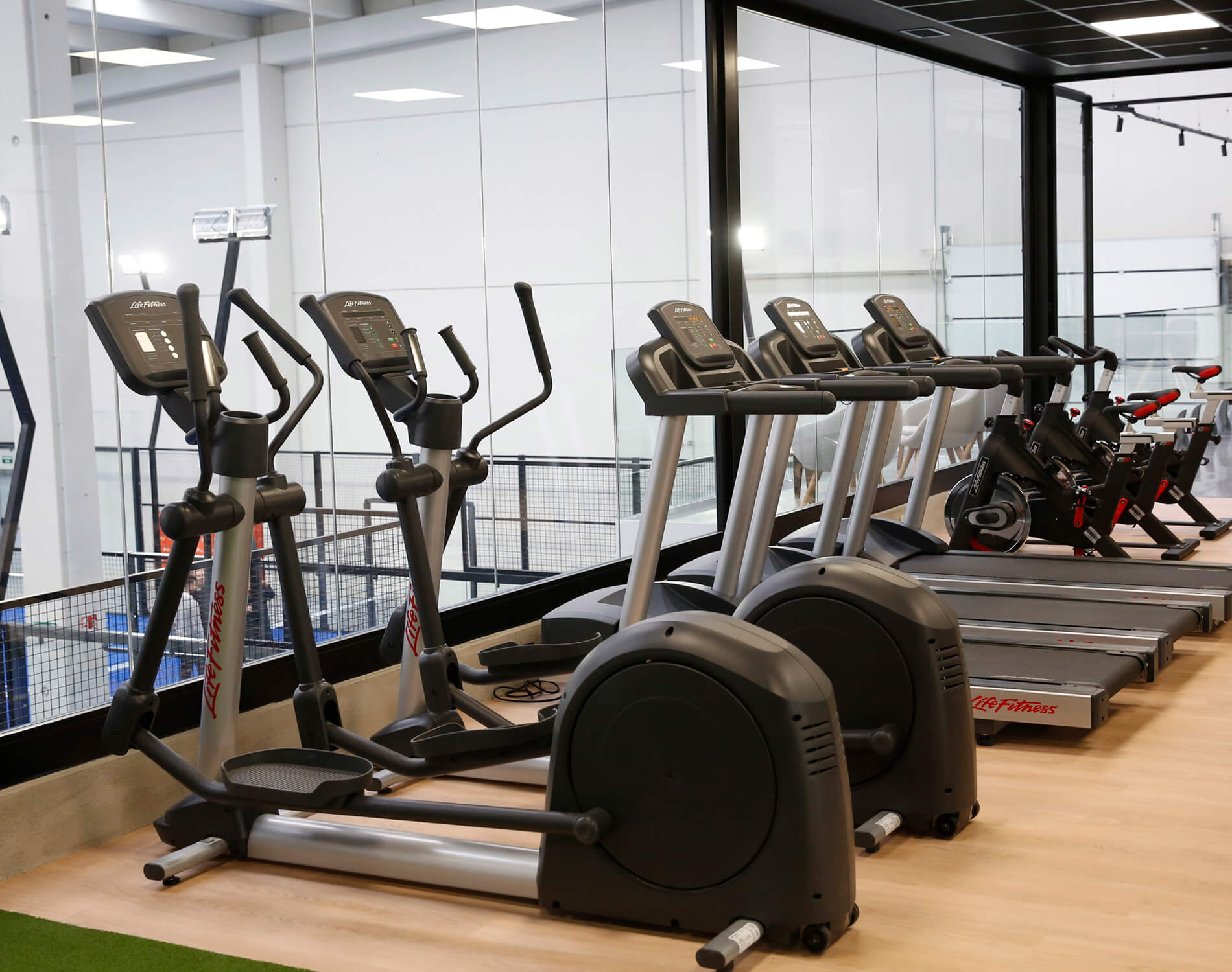 Equipamiento gimnasio